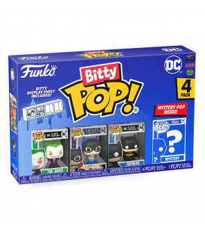 DC pack 4 figurines Bitty POP! Vinyl The Joker 2,5 cm