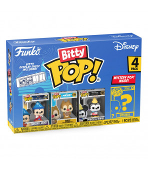 DISNEY - Funko Pop pack 4 figurines Bitty POP! Vinyl Sorcerer Mickey 2,5 cm