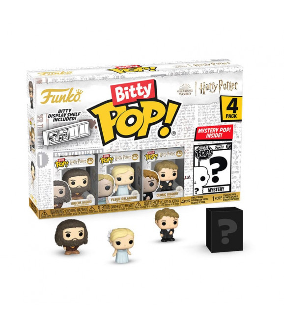 HARRY POTTER - Harry Potter et la Coupe de feu pack 4 figurines Bitty POP! Vinyl Hagrid 2,5 cm HARRY POTTER - Harry Potter et la Coupe de feu pack 4 figurines Bitty POP! Vinyl Hagrid 2,5 cm