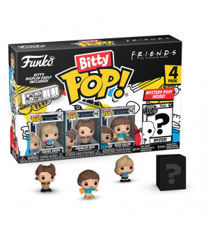 Friends pack 4 figurines Bitty POP! Vinyl 80's Rachel 2,5 cm