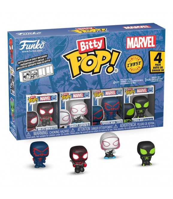 MARVEL - Funko Pop Spider-Man pack 4 figurines Bitty POP! Vinyl Series 2 2 cm