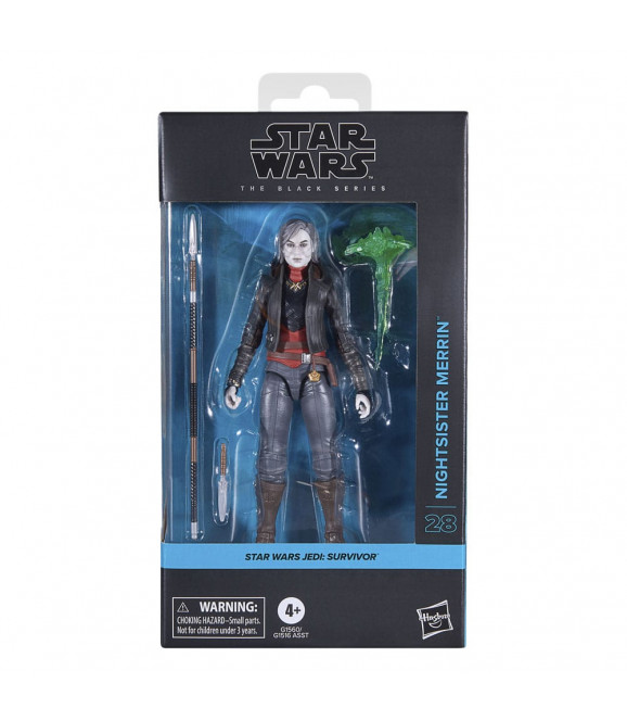 STAR WARS - Jedi: Survivor Black Series figurine Nightsister Merrin 15 cm