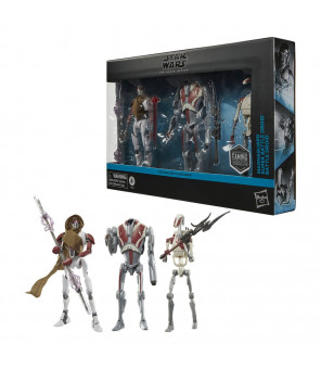 STAR WARS - Jedi: Survivor Black Series pack 3 figurines Magna Guard, Super Battle Droid & Battle Droid