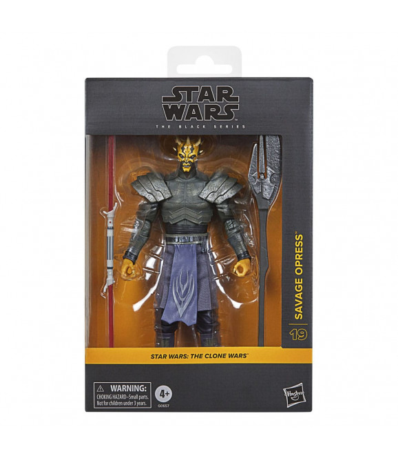 STAR WARS - The Clone Wars Black Series figurine Savage Opress 15 cm