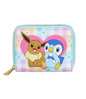 POKEMON - Loungefly Portefeuille Piplup And Eevee Friends