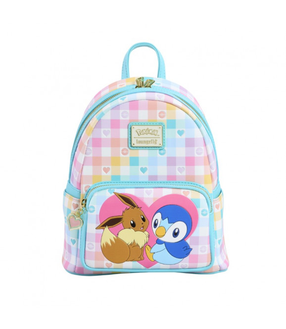 POKEMON - Loungefly Mini Sac A Dos Piplup And Eevee Friends POKEMON - Loungefly Mini Sac A Dos Piplup And Eevee Friends