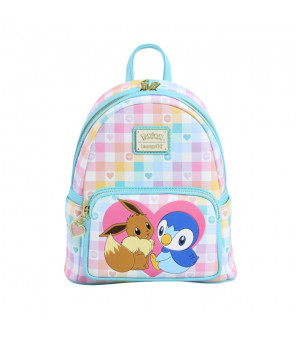 POKEMON - Loungefly Mini Sac A Dos Piplup And Eevee Friends