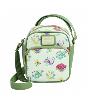 POKEMON - Loungefly Sac A Main Sacoche Grass Type Passport