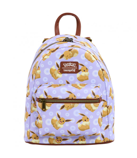 POKEMON - Loungefly Mini Sac A Dos Evoli Eevee Full Print POKEMON - Loungefly Mini Sac A Dos Evoli Eevee Full Print