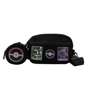 POKEMON - Loungefly Sac A Main Sacoche Pikachu & Mewtwo