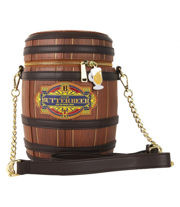 HARRY POTTER - Loungefly Sac A Main Butterbeer Barrel HARRY POTTER - Loungefly Sac A Main Butterbeer Barrel