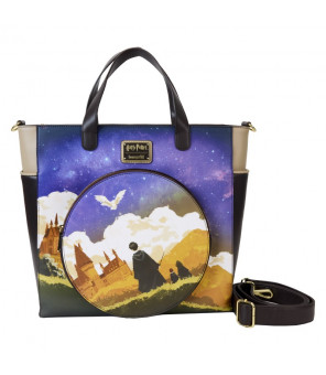 HARRY POTTER - Loungefly Sac A Dos Convertible Hogwarts