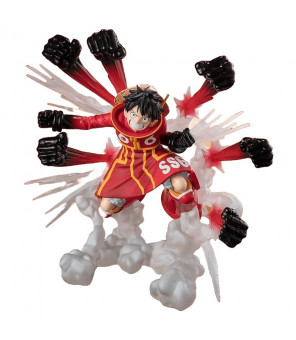 ONE PIECE - Figuarts Zero Luffy Gum Gum Hawk Gatling Extra Battle 18,5cm