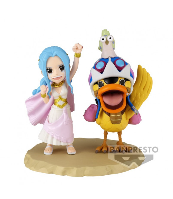 ONE PIECE - Wcf Log Stories Nefeltari Vivi & Karoo 7cm ONE PIECE - Wcf Log Stories Nefeltari Vivi & Karoo 7cm