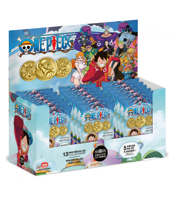 ONE PIECE - Monnaie De Paris Medaille Presentoir 30 Pochettes