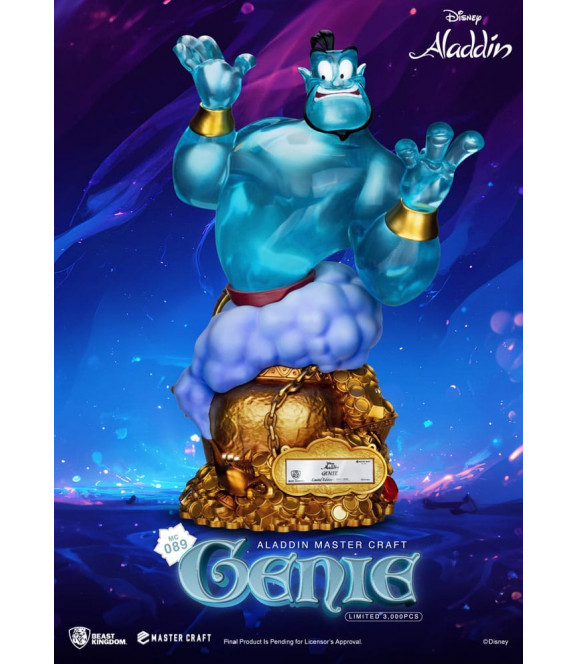 DISNEY - Aladdin statuette Master Craft Ginie 42 cm DISNEY - Aladdin statuette Master Craft Ginie 42 cm
