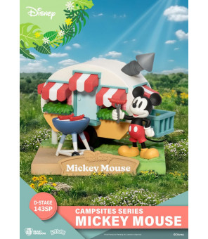 DISNEY - Diorama PVC D-Stage Campsite Series Mickey Mouse Special Edition 10 cm