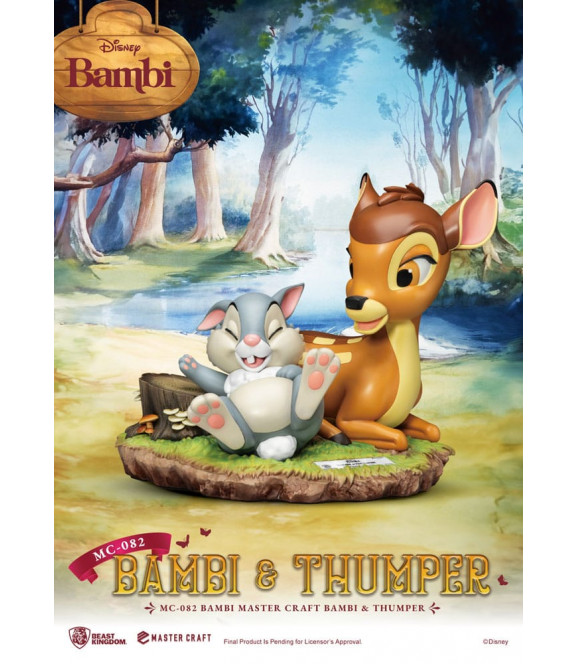 DISNEY - Statuette Master Craft Bambi & Thumper 26 cm DISNEY - Statuette Master Craft Bambi & Thumper 26 cm
