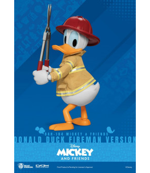 DISNEY - Mickey & Friends figurine Dynamic Action Heroes 1/9 Donald Duck Fireman Ver. 24 cm