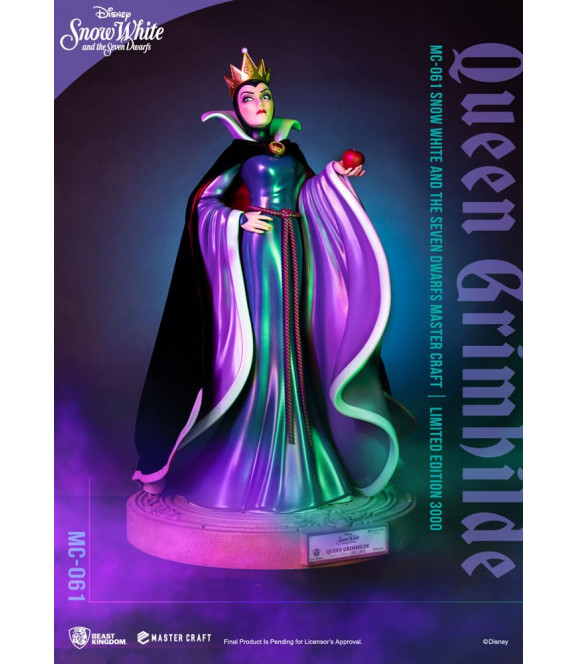 DISNEY - Snow White and the Seven Dwarfs statuette Master Craft Queen Grimhilde 41 cm DISNEY - Snow White and the Seven Dwarfs statuette Master Craft Queen Grimhilde 41 cm