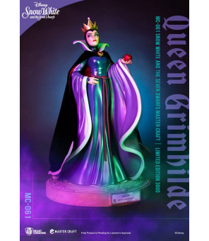 DISNEY - Snow White and the Seven Dwarfs statuette Master Craft Queen Grimhilde 41 cm