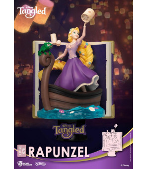 DISNEY - Diorama PVC D-Stage Story Book Series Rapunzel 15 cm