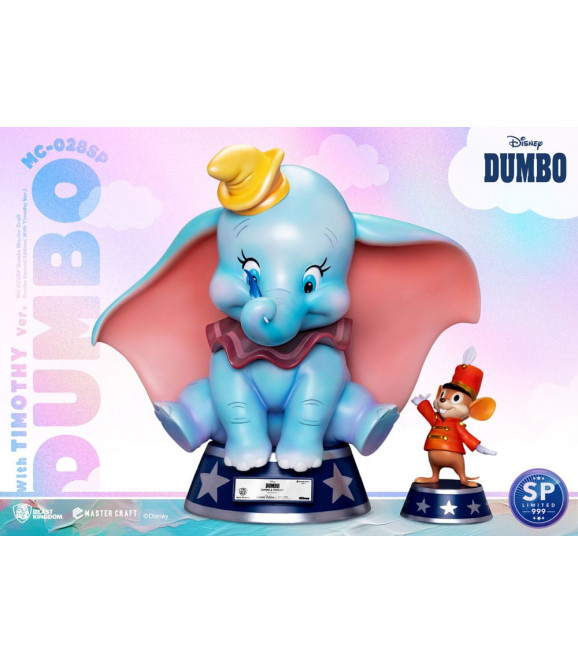 DISNEY - Statuette Master Craft Dumbo Special Edition (With Timothy Version) 32 cm