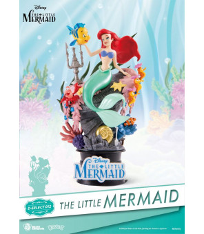 DISNEY - La Petite Sirène diorama PVC D-Select 15 cm
