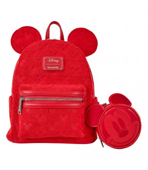 DISNEY - Loungefly Sac dos Mickey Ears Burnout