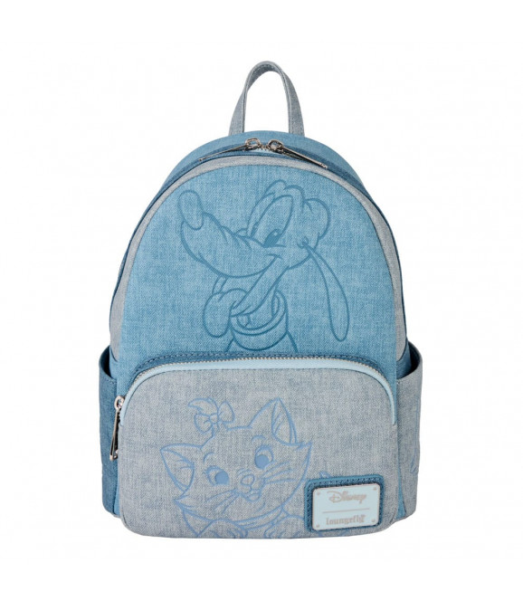 DISNEY - Loungefly Sac à dos Mini Faux Denim Dogs & Cats DISNEY - Loungefly Sac à dos Mini Faux Denim Dogs & Cats
