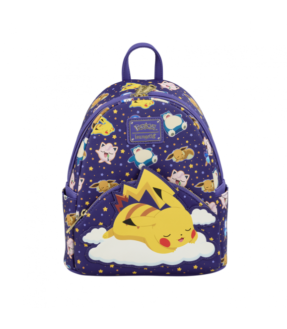 POKEMON - Loungefly Mini Sac A Dos Sleeping Pikachu And Friends POKEMON - Loungefly Mini Sac A Dos Sleeping Pikachu And Friends
