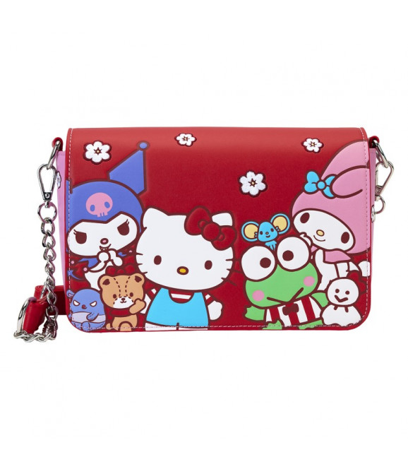 HELLO KITTY - Loungefly Sac A Main Color Block HELLO KITTY - Loungefly Sac A Main Color Block
