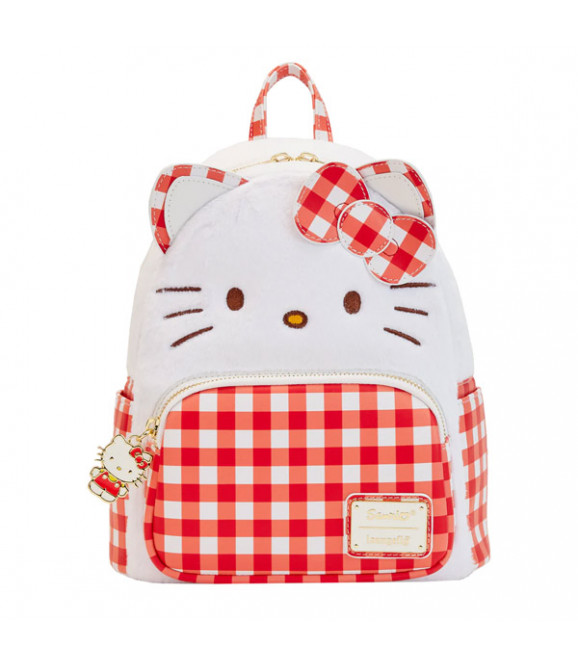 HELLO KITTY - Loungefly Sac A Dos Gingham Cosplay