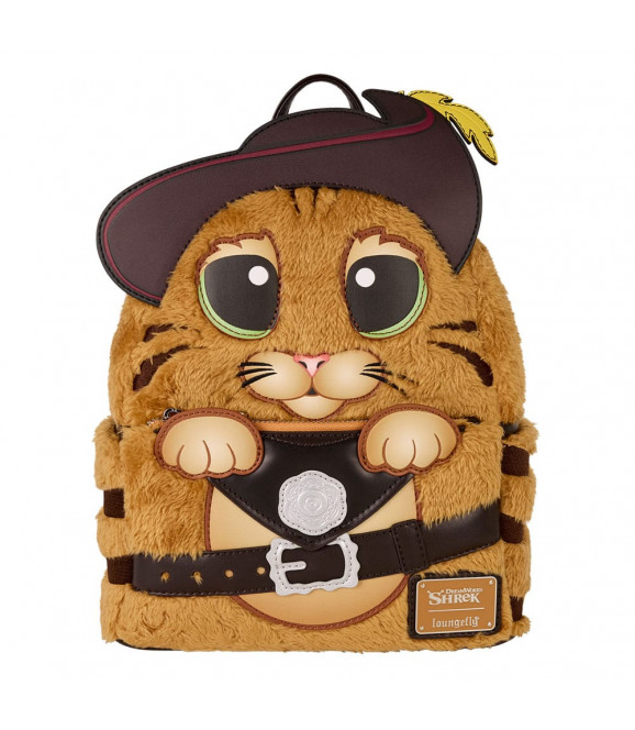 DREAMWORKS - Loungefly Mini sac à dos Shrek Puss in Boots Cosplay