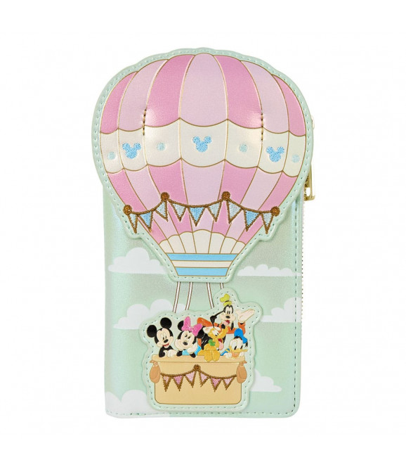 DISNEY - Loungefly Porte-monnaie Mickey & Friends Hot Air Ballon DISNEY - Loungefly Porte-monnaie Mickey & Friends Hot Air Ballon