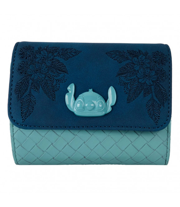 DISNEY - Loungefly Porte-monnaie Stitch Embroidered