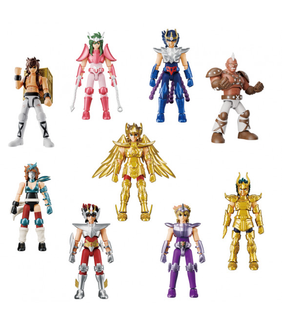 SAINT SEIYA - Blokees Saint Seiya Galaxy Version 01 Asst 9pcs SAINT SEIYA - Blokees Saint Seiya Galaxy Version 01 Asst 9pcs