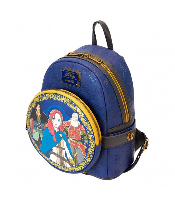 LE SEIGNEUR DES ANNEAUX - Loungefly sac à dos Mini The War of Rohirrim with Fanny Pack