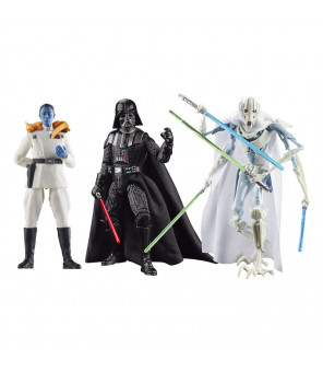 STAR WARS - Black Series pack 3 figurines Masters of Evil 15 cm