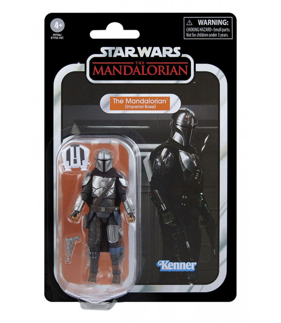STAR WARS - The Mandalorian Vintage Collection figurine The Mandalorian (Imperial Base) 10 cm STAR WARS - The Mandalorian Vintage Collection figurine The Mandalorian (Imperial Base) 10 cm