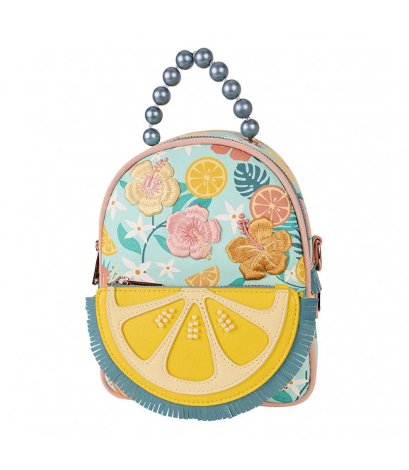 LOUNGEFLY - sac à dos Mini Convertible Lemon LOUNGEFLY - sac à dos Mini Convertible Lemon