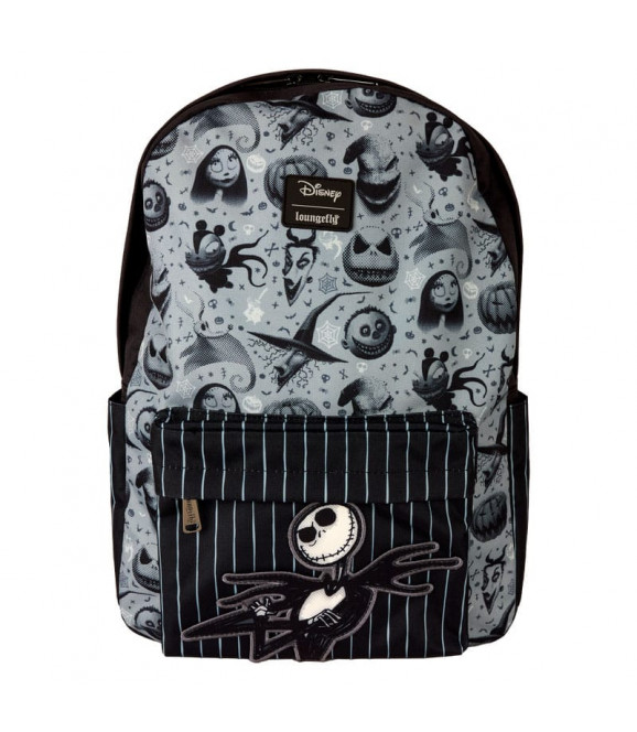 DISNEY - Loungefly sac à dos Nylon Full-Size Nightmare before Christmas