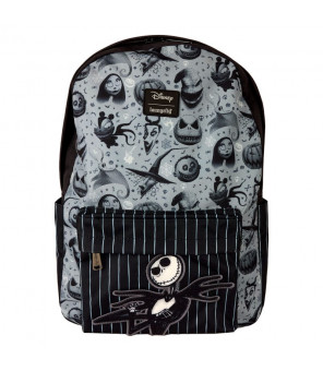 DISNEY - Loungefly sac à dos Nylon Full-Size Nightmare before Christmas