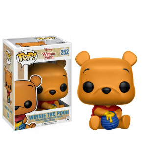 DISNEY - Funko Pop Winnie l´ourson Figurine POP! Disney Vinyl Seated Pooh 9 cm