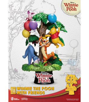 DISNEY - Diorama PVC D-Stage Winnie The Pooh With Friends 16 cm