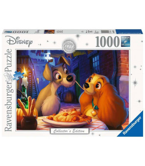 DISNEY - Puzzle Collector's Edition La Belle et le Clochard (1000 pièces)