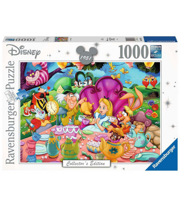 DISNEY - Puzzle Collector's Edition Alice au pays des merveilles (1000 pièces)