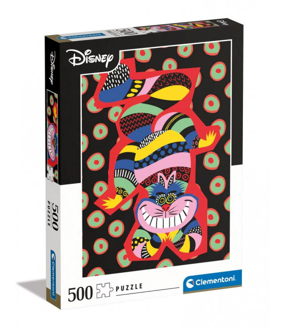 DISNEY - Puzzle Chat du Cheshire (500 pièces)