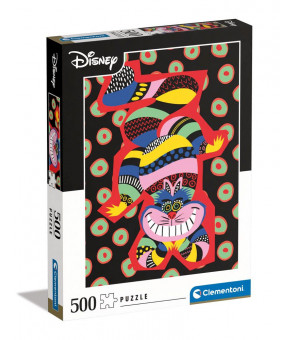 DISNEY - Puzzle Chat du Cheshire (500 pièces)