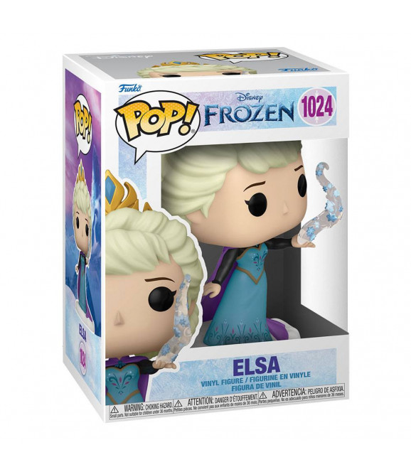 DISNEY - Funko Pop Ultimate Princess POP! Disney Vinyl figurine Elsa (La Reine des neiges) 9 cm DISNEY - Funko Pop Ultimate Princess POP! Disney Vinyl figurine Elsa (La Reine des neiges) 9 cm